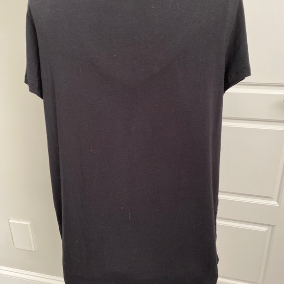 Nordstrom Top Black Lace Front - Picture 4 of 9